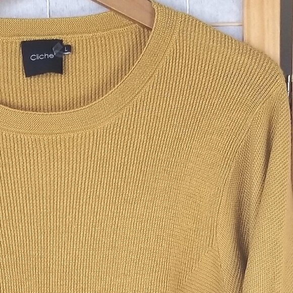 Wool Blend Sweater Bow Detail Size Large Loose Fit Thanksgiving Dinner EUC - Picture 3 of 8
